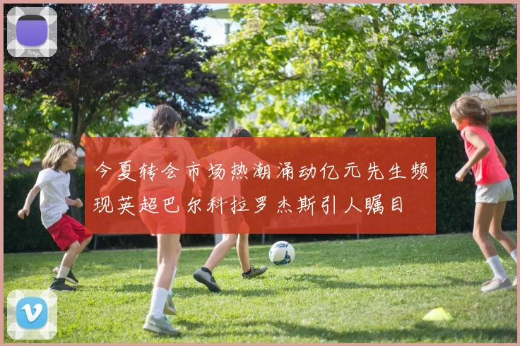 今夏转会市场热潮涌动亿元先生频现英超巴尔科拉罗杰斯引人瞩目